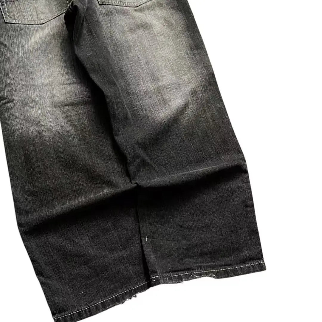 American Fashion Trend Joker Best Sell Special Spot Jeans Women Street Y2K New Punk Oversized Wide-leg Pants Unisex Casual Jeans