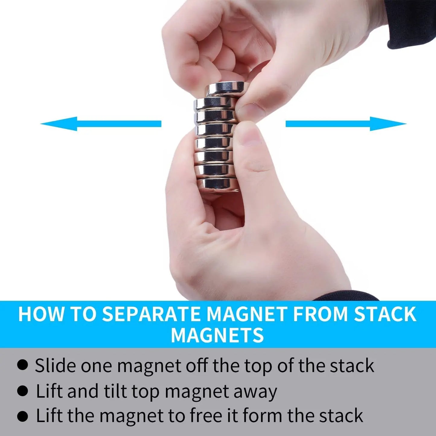 A16-32mm Multipurpose Strong Magnets with Countersunk Hole- for Fridge,Tool Organizer,Whiteboard,Kitchen Snack Storage,Garage