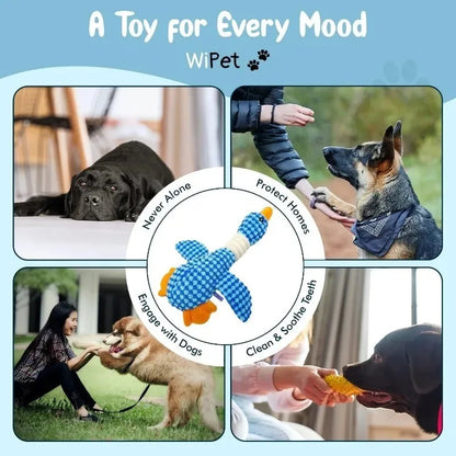 Cat Dog Toys for Aggressive Chewers Cats Dogs,Chew Squeak Toy Cats Dogs Interactive Plush Doll Pet Products