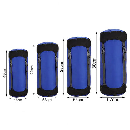 18/30/45/52-Liter Outdoor Sleeping Bag Compression Sack Large Capacity Adjustable Buckle Storage Bag Outdoor Gear Sleeping Bag