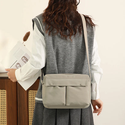 Fashion Women's Crossbody Bag High Quality Fabric Shoulder Bag large Capacity Tote Bag Casual Wallet Solid Color Women's Handbag