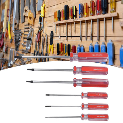 6pcs Triangle Screwdriver Triangle Drive Head TA1.8 TA2.0 TA2.3 TA2.7 TA3.0 TA4.2 Screw Removal Repair Tool Hand Manual Tools