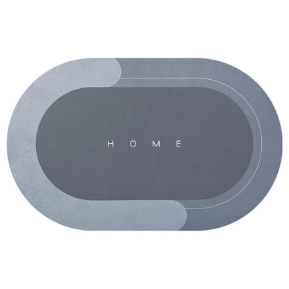 Absorbent Floor Mat Quick Drying Bathroom Mat Non-slip Floor Door Carpet Easy To Clean Home Oil-proof Kitchen Mat