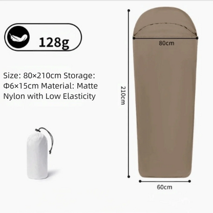 Ultralight Sleeping Bag Liner Warm Inner Liner Sleeping Bags Nylon Single Travel Hotel Camping Sheet Travel Hiking Camping