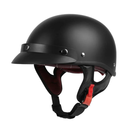 Motorcycle Helmet – Retro Half-Helmet for Scooters & Cruisers – Unisex, Suitable for All Seasons