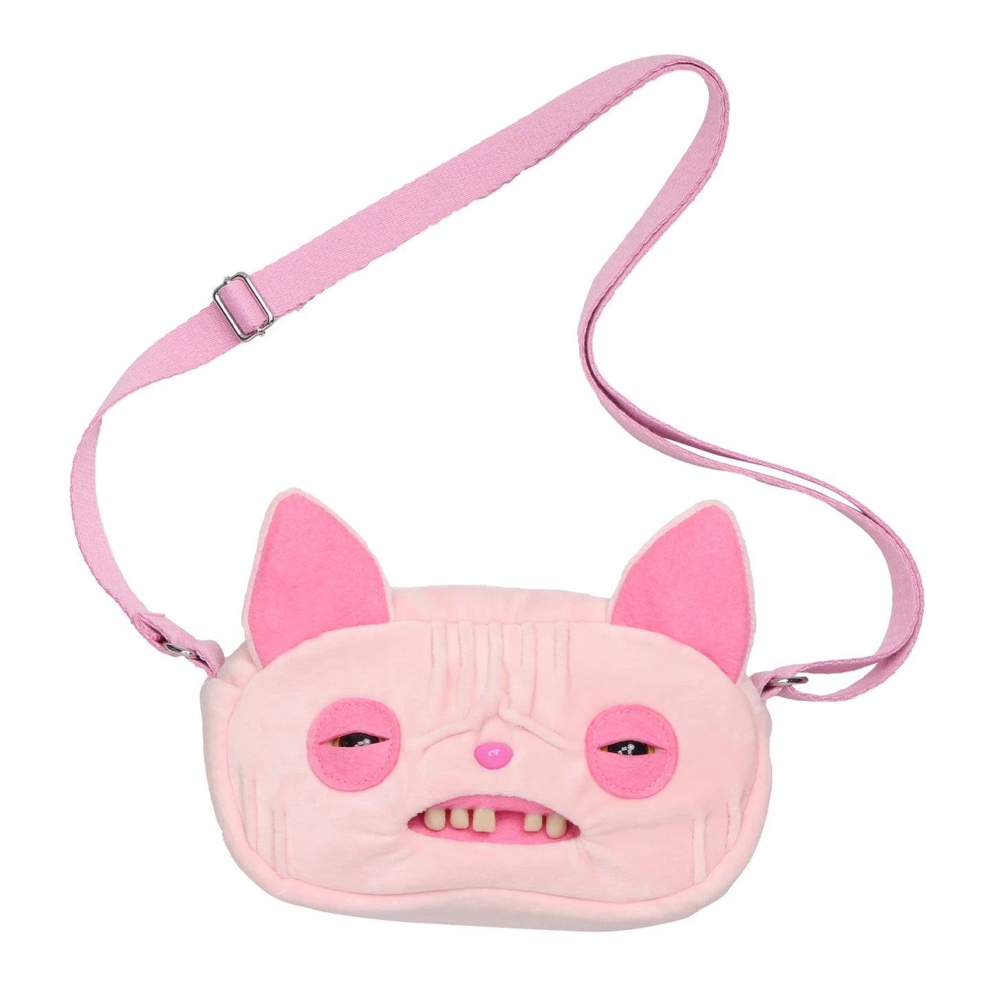 Fugglers Ugly Teeth Monster Bag Crossbody Cute Plush Wallet Plush Bag Fuggs Crossbody Bag with Shoulder Strap Animal Plushies