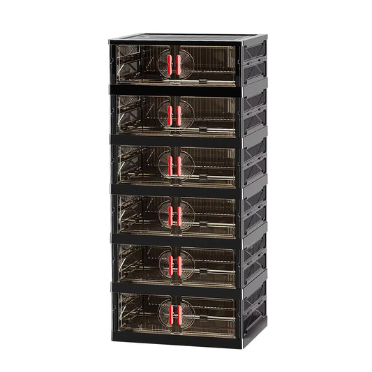 Living Room Shoe Cabinet Multilayer Storage Storage Folding Large Capacity Shelves Household Snack Cabinet Furniture