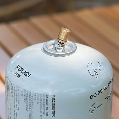 Portable Gas Tank Outdoor Stove Stove Accessories Gas Burn-er Accessories Gas Refill Adapter Gas Converter Head Stove Adapter