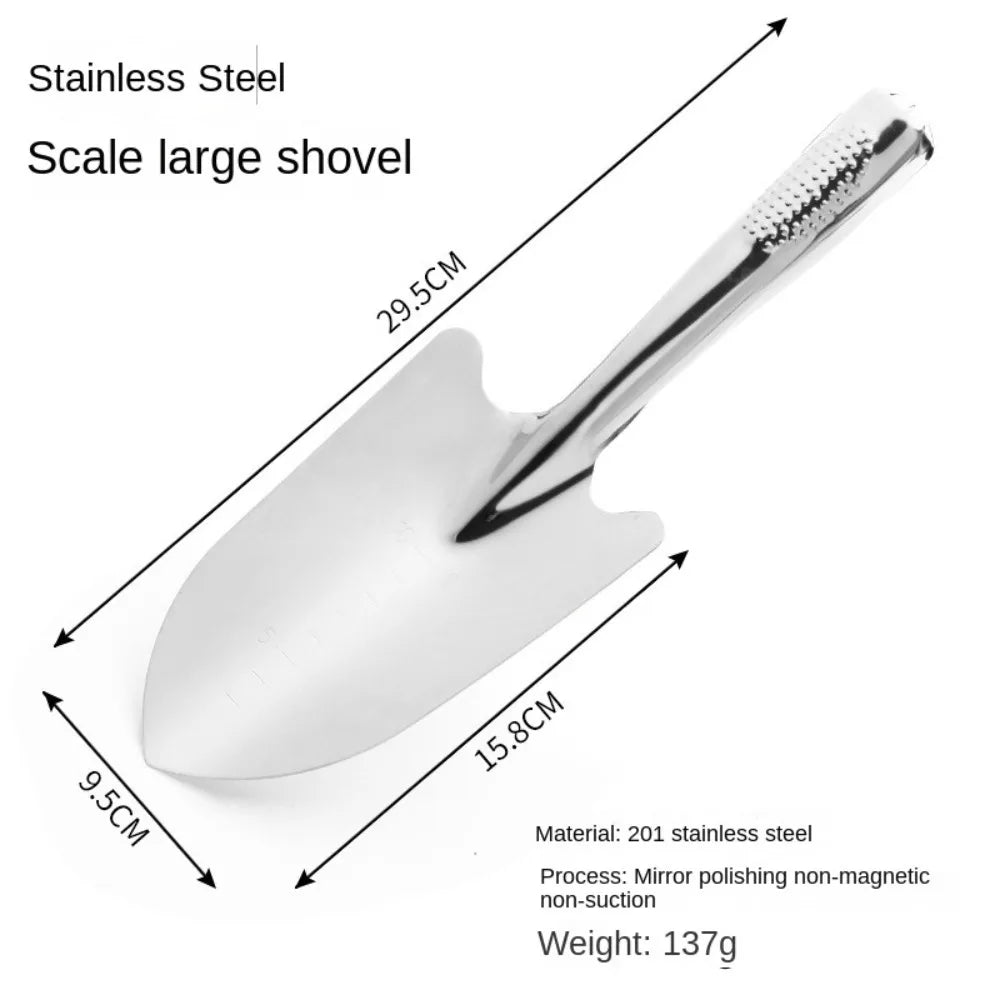 Garden Trowel, Heavy Duty Gardening Hand Tools with Ergonomic Grip, Hand Shovel for Digging Garden Trowel Tool