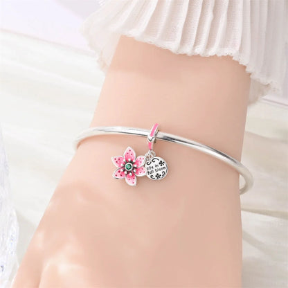 Colorful 925 Sterling Silver Mushroom Rabbit Beads & Toucan Dangle Charm Fits Bracelet Boutique Beautiful Pendant Gifts