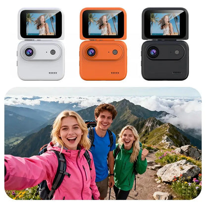 Y360 action camera with flip screen 4K ultra-high definition recording VLOG ready image stabilization wide-angle lens loop camer