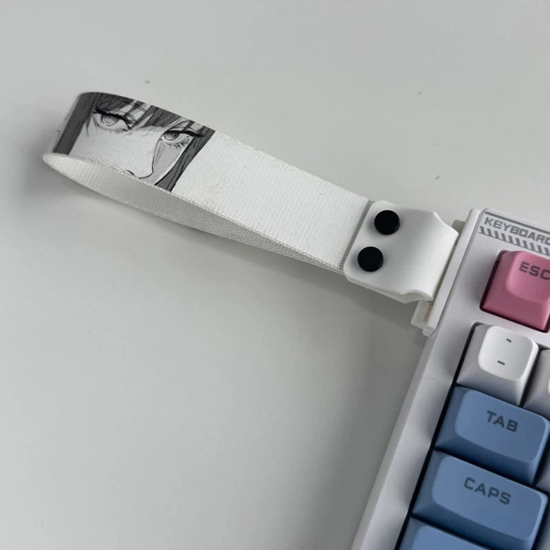 Fashion Keyboard Ribbon Mechanical Keyboard Strap Universal Personalized Anime Keyboard Ribbon Keyboard Decor Accessories