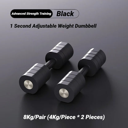 1Pair Adjustable 4In1 Dumbbell Set Ladies Fitness Home Small Thin Arm Weight Loss Equipment Dumbbells Multifunctional