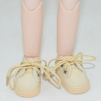 Dollhouse Accessories Doll Change Doll Shoes 15cm Cotton Doll Low Bond Leather Shoes 30cm Articulated Doll