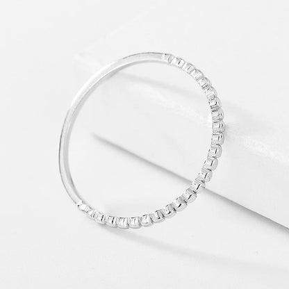 Women Fine Jewelry S925 Sterling Silver Thin Rings Female Korean New Arrival Simple bague bague femme anillos de plata Lady Gift