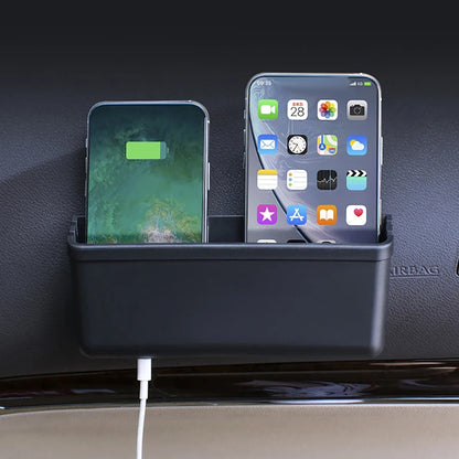 Car Organizer Car Storage Box Organizer Holder Pocket ABS Big Capacity Cable Car Door Side Storage Box High Quality Organizer