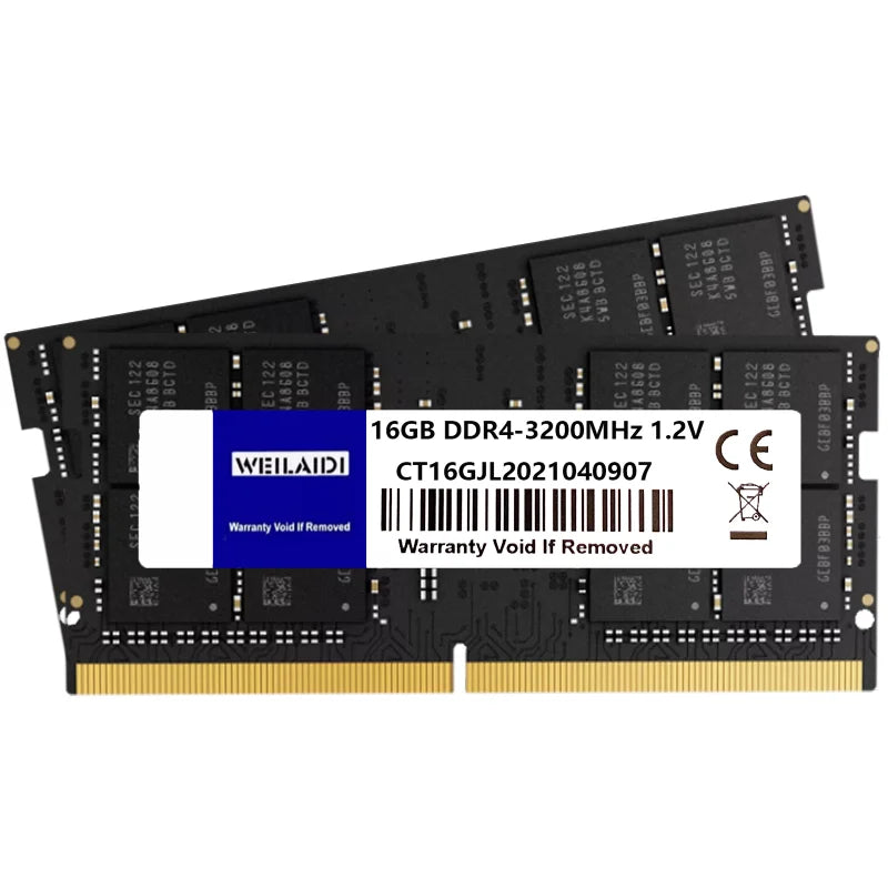 Memoria Ram ddr4 4GB 8GB 16GB 32GB 2400 2666MHz 3200 RAM for Laptop Notebook Memory RAM DDR4 1.2V Laptop RAM 260pin SO-DIMM Rams