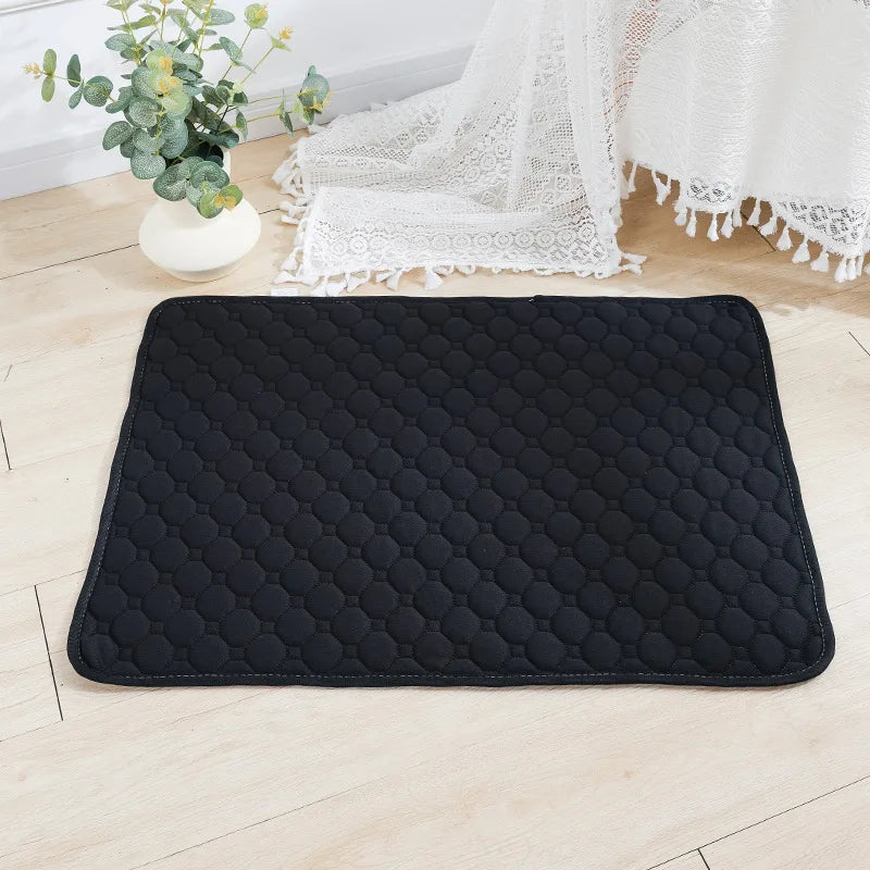 Dog Pee Pad Washable Blanket Reusable Absorbent Diaper Mat Puppy Training Pad Bed Pet Urine Pads Pet Car Seat Cover Pet Supplies