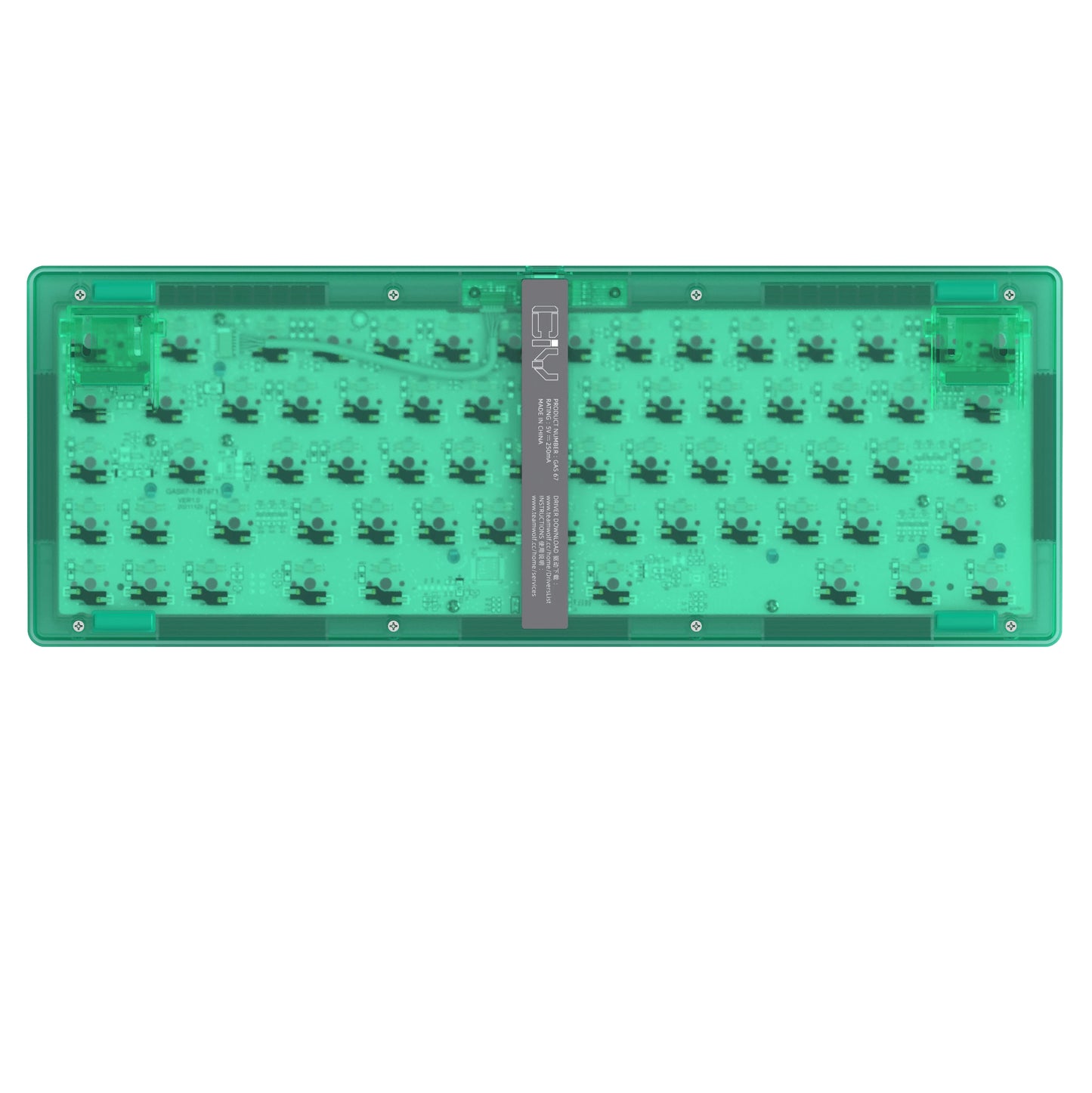 GAS67 Wired Mechanical Keyboard Kit Customized  Gaming Keyboard Rgb Gasket Structure Hot Swap Gaming Keyboard Kit