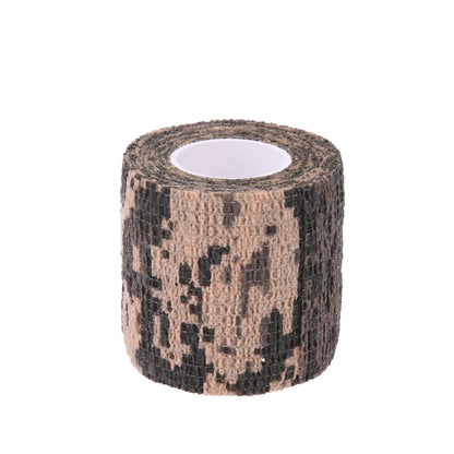 Camouflage Invisible Tape Camo Form Self Cling Camo Hunting Rifle Fabric Tape Wrap Camouflage Tape Outdoor Camping Accessories