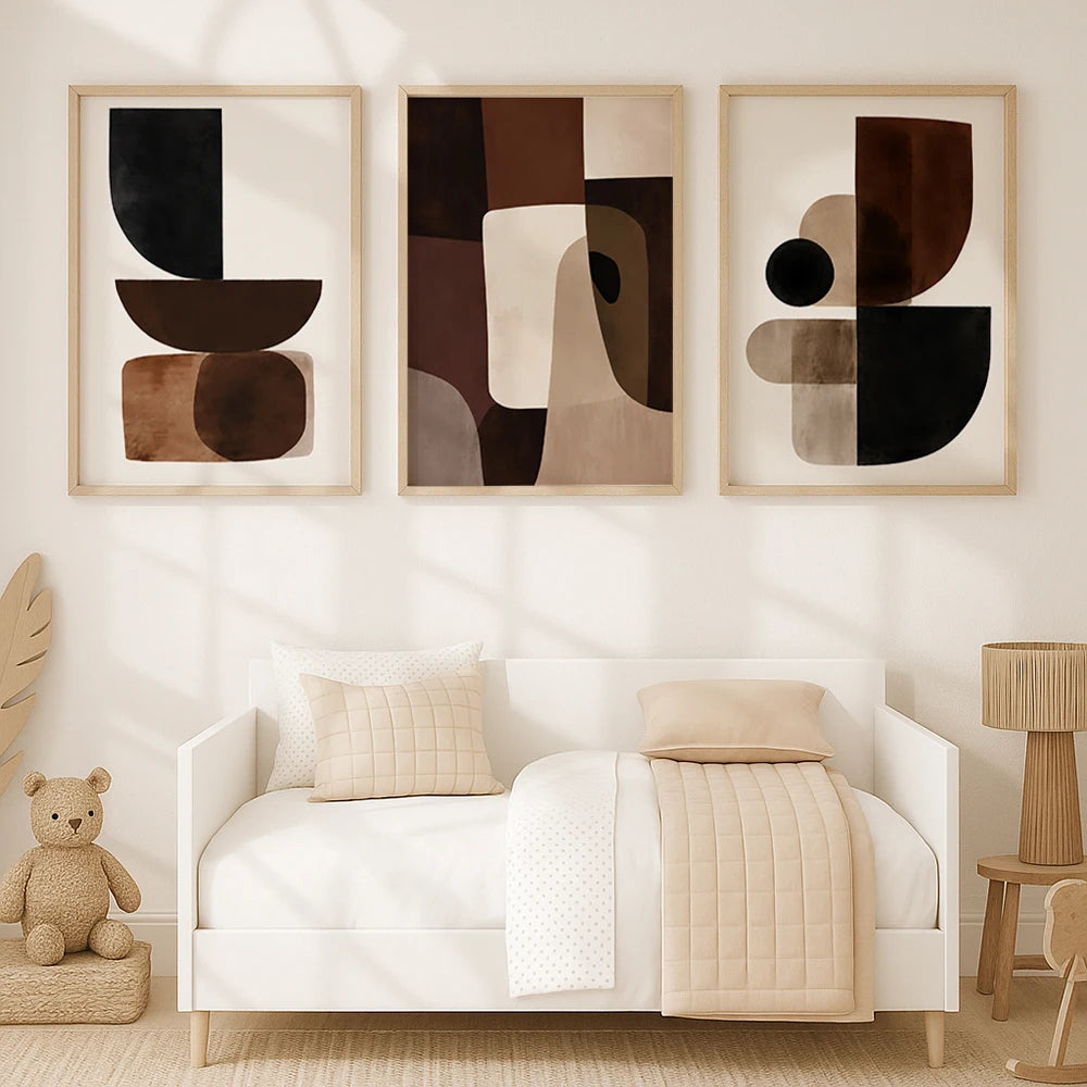 Set of 6 Decorative Wall Decor Modern Decorative Canvas Poster Wall Art Prints Home Decor Living Room Bedroom Gallery Artwork