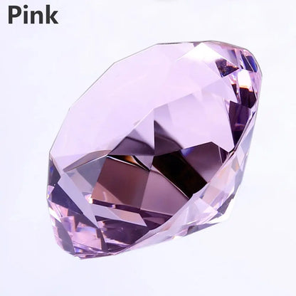30mm Colorful Crystal Diamond Happy Birthday Wedding Decoration Event Party Supplies