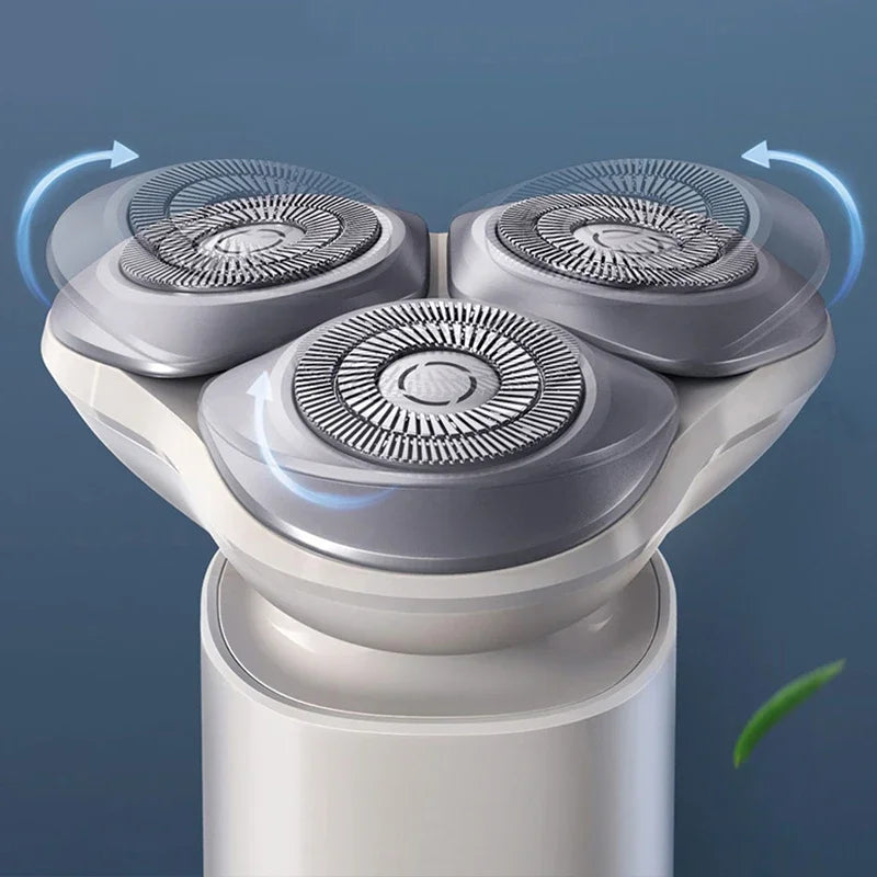 XIAOMI Mijia S101 Electric Shaver for Men, Rechargeable Fast Beard Shaving Razor, 3D Floating Dry Wet Shaving, IPX7 Waterproof