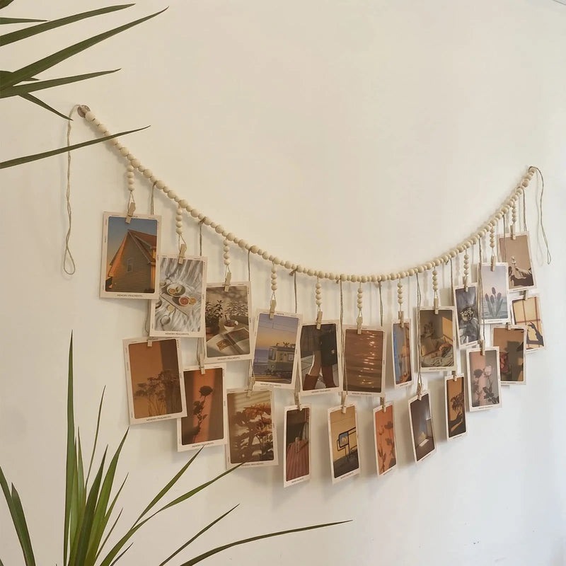 Hanging Photo Display Room Wall Decor for Bedroom Living Room Dorm Office Party Decor Teen Girl Gifts