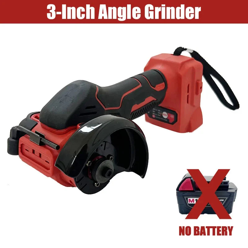 Fit Milwaukee Multifunctional Power Tools:3-inch Angle Grinder,Car Polisher,Electric Rivet Gun,Jigsaw,Electric Air Pump