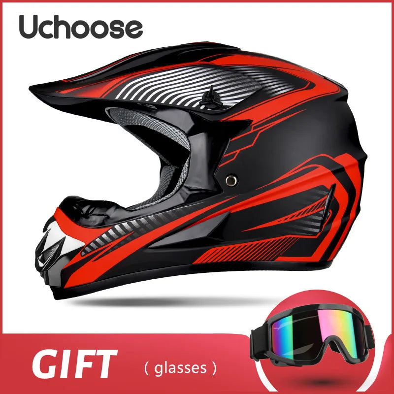 Full face motorcycle helmet for mountain bike  off-road  classic, MTB, racing, motocross, downhill, downhill