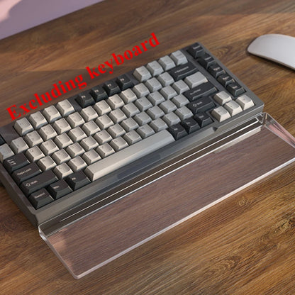 Acrylic Palm Rest Frosted  Wrist Rest Custom Original Hand Mat for Ergonomic 60/75/87/98/104key Mechanical Keyboard Wrist Rest