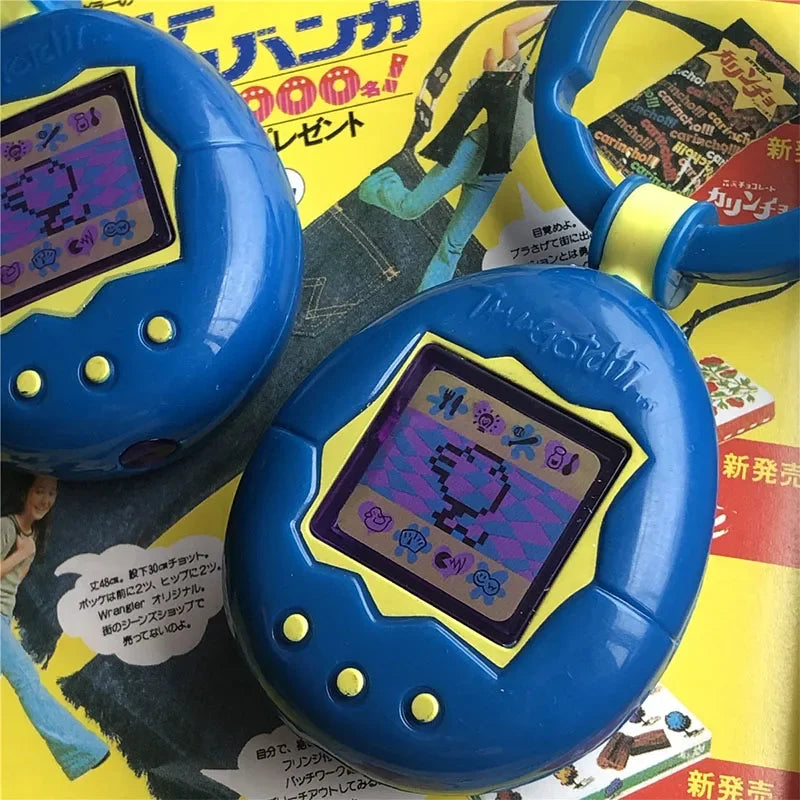 Tamagotchi Electronic Pets Virtual Cyber Digital Pet Toys Small Lamp Toy Pendant Keychain 90S Nostalgic Game Console Kids Gifts