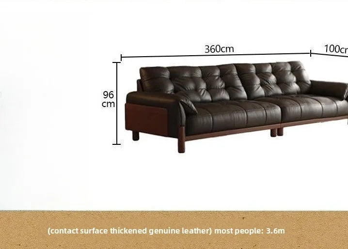 soft bag leather sofa Medieval retro living room small sofa apartment household sala de estar sofás furniture for living room