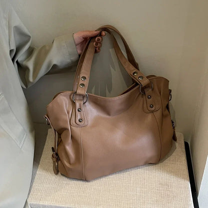 Female Hobo Handbag Large Capacity Shoulder Bags Big Stylsih Tote Bag Ladies Soft Leather Hobos Messenger Bags Women Сумочки
