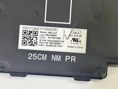 Backlit Keyboard US For Lenovo Thinkpad L16 Gen1 Gen2 T16 Gen3 Gen4 P16S Gen4 P16V Gen3 US Laptop 5N21M40003 5N21Q49827