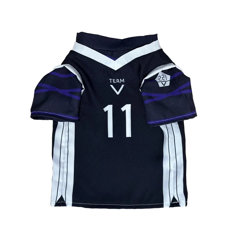 Pet Clothes Nagi Seishiro Cosplay Costume Cat Suit Jumpsuit Dog Cosplay Outfits Halloween Suit Custom Made