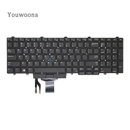New Original Laptop Keyboard For DELL E5550 Precision 3510 3520 3530 M3510 7510 7710 M7720 M7520 E5570