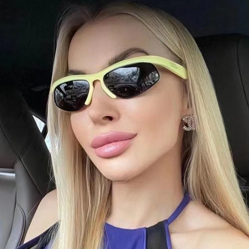 Sports Designer Sunglasses for Men Women Driving Cycling Fishing Golf Alloy Sun Glasses