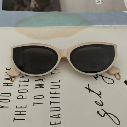 GAMBLE MONSHER Driving Sunglasses Women's UV Protection Large Small Faces Sunscreen Fashionable round Frame Glasses