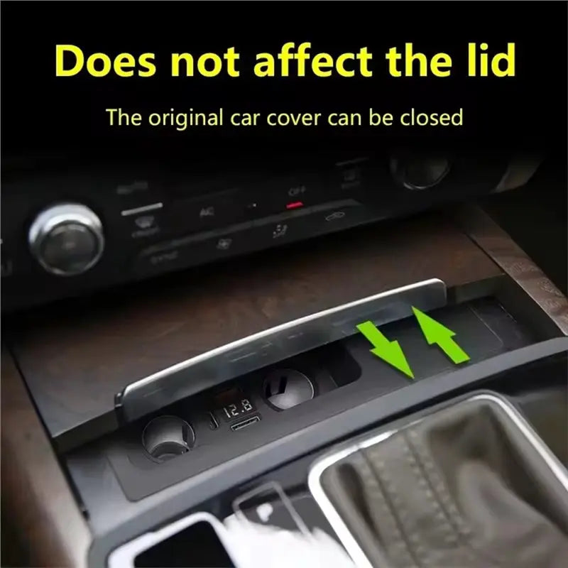 Car Accessories For A6 C7 Rs6 A7 2012-2018 Charging Panel Phone Holder Car