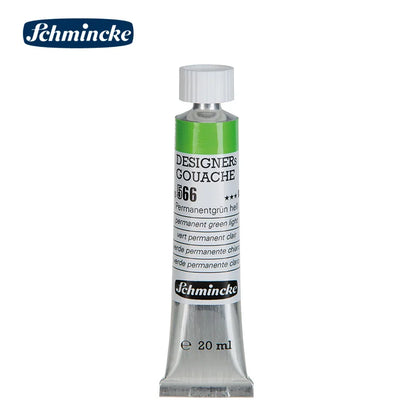 Germany Schmincke Designer Gouache Paint Tube 20ml Opaque Gouache Paint Professional Artist 48 Colors Drawing Art Supplies Cute