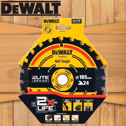 DEWALT Wood Circular Saw Blade Series Hard Alloy 165/184MM 24/40T DT10397 DT10624 DT10640 DT90257 DT90259 Tool Attachments