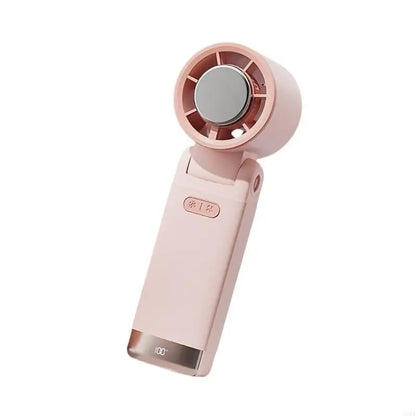 Portable Handheld Fan Portable 100 Speed Adjustable Battery Rechargeable Fan
