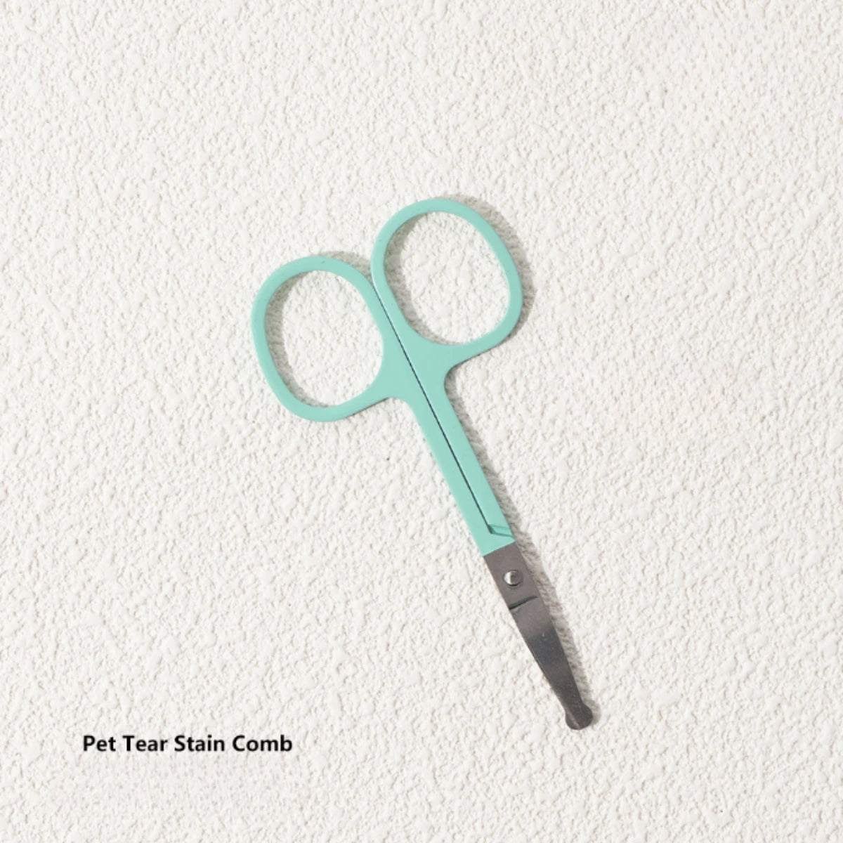 Pet Grooming Set - Pet Eye Brush, Pet Eye Scissors - Gentle Tear Stain Remover & Fur Deshedding Tool, Suitable for Dogs & Cats,