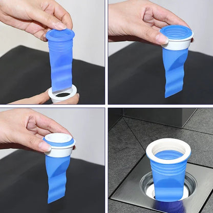 Kitchen deodorant silicone leak-proof core, sewer drain, sink sewer, one-way drain valve, sewer deodorant
