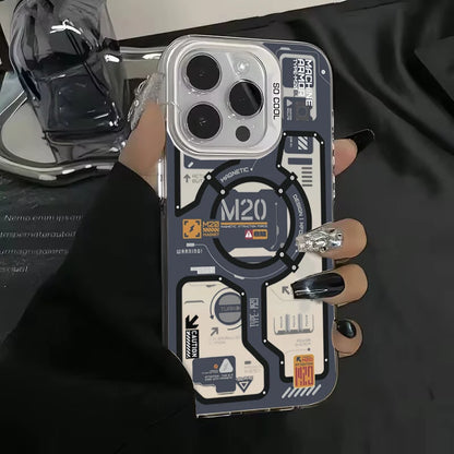 Mecha-Style Graffiti Phone Case for Xiaomi 14T 14 12T 13T Pro 12 13 11 Lite 5G Case for Xiaomi Mi 14 13T 12T 14T Pro Matte Cover
