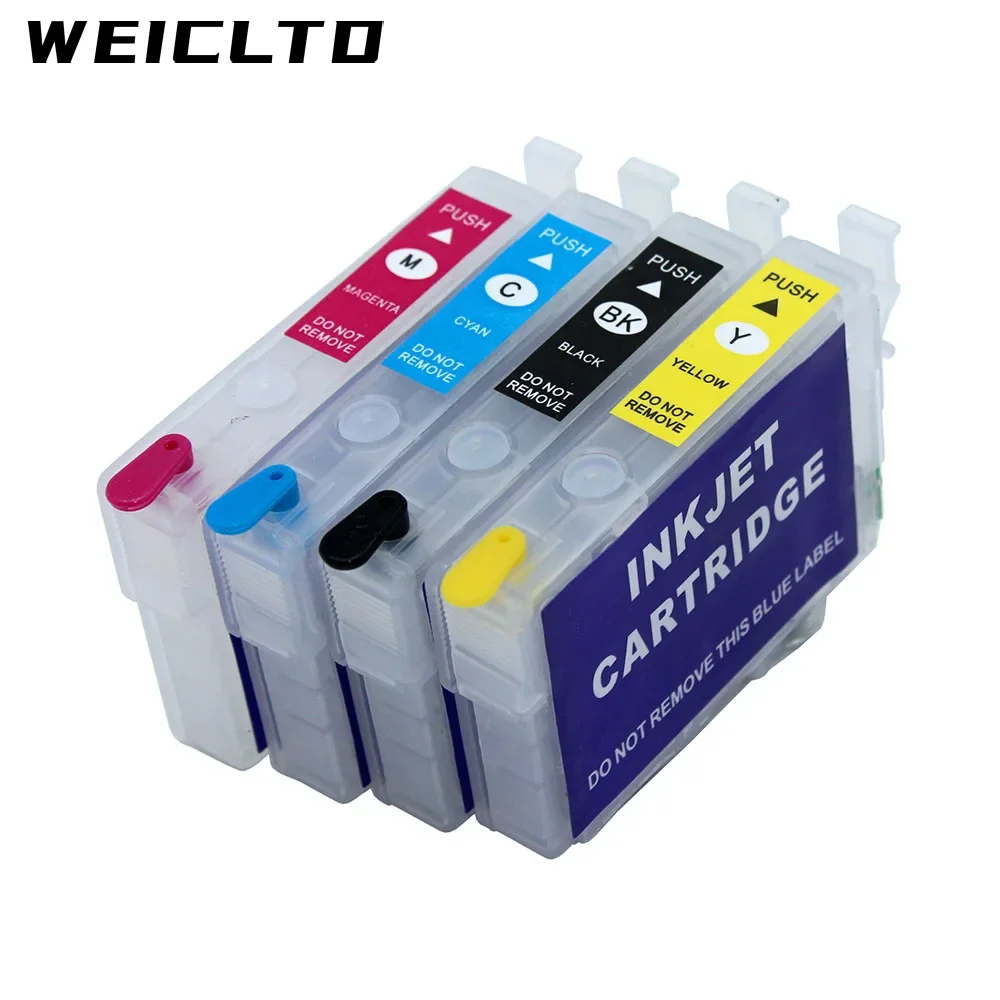 4PC 502XL 29XL 18XL 220 16XL 603XL 604XL 503XL 212XL Refill Ink Cartridge No Chip For Epson XP 2200 2205 3200 3205 Printers