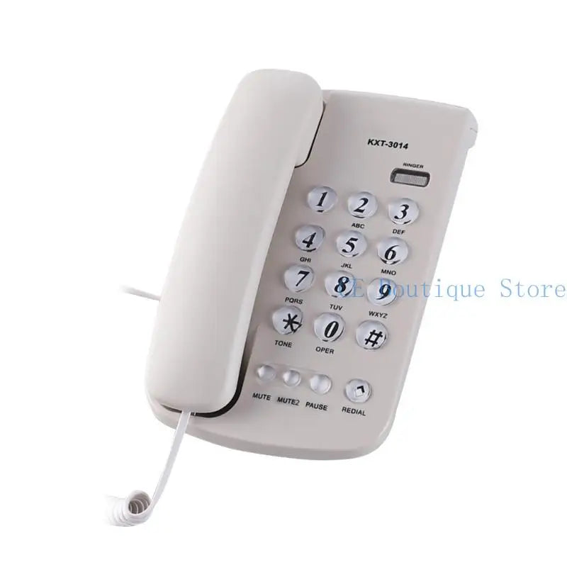 652F Landline Phones Fixed Telephone for Office Home Bathroom Emegency Telephone