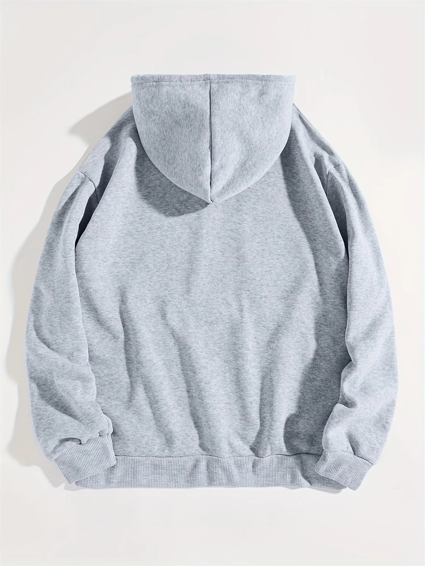 Women's casual fashion hoodie sweatshirt blessed letter print round neck long sleeved autumn and winter warm regular version