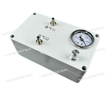 Electric Vacuum Pump with Pressure Gauge - Lab Use for Liquid Extraction, Gas Sampling, Defoaming, Negative/Positive Pressure